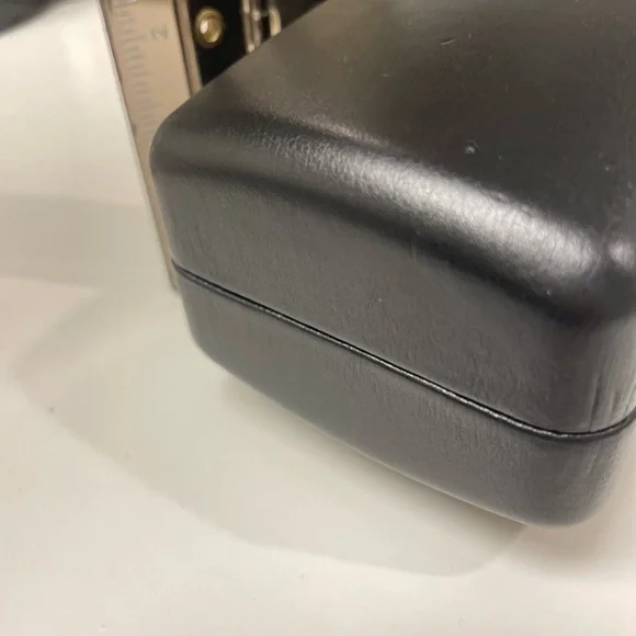 Versace black eyeglass sunglasses case